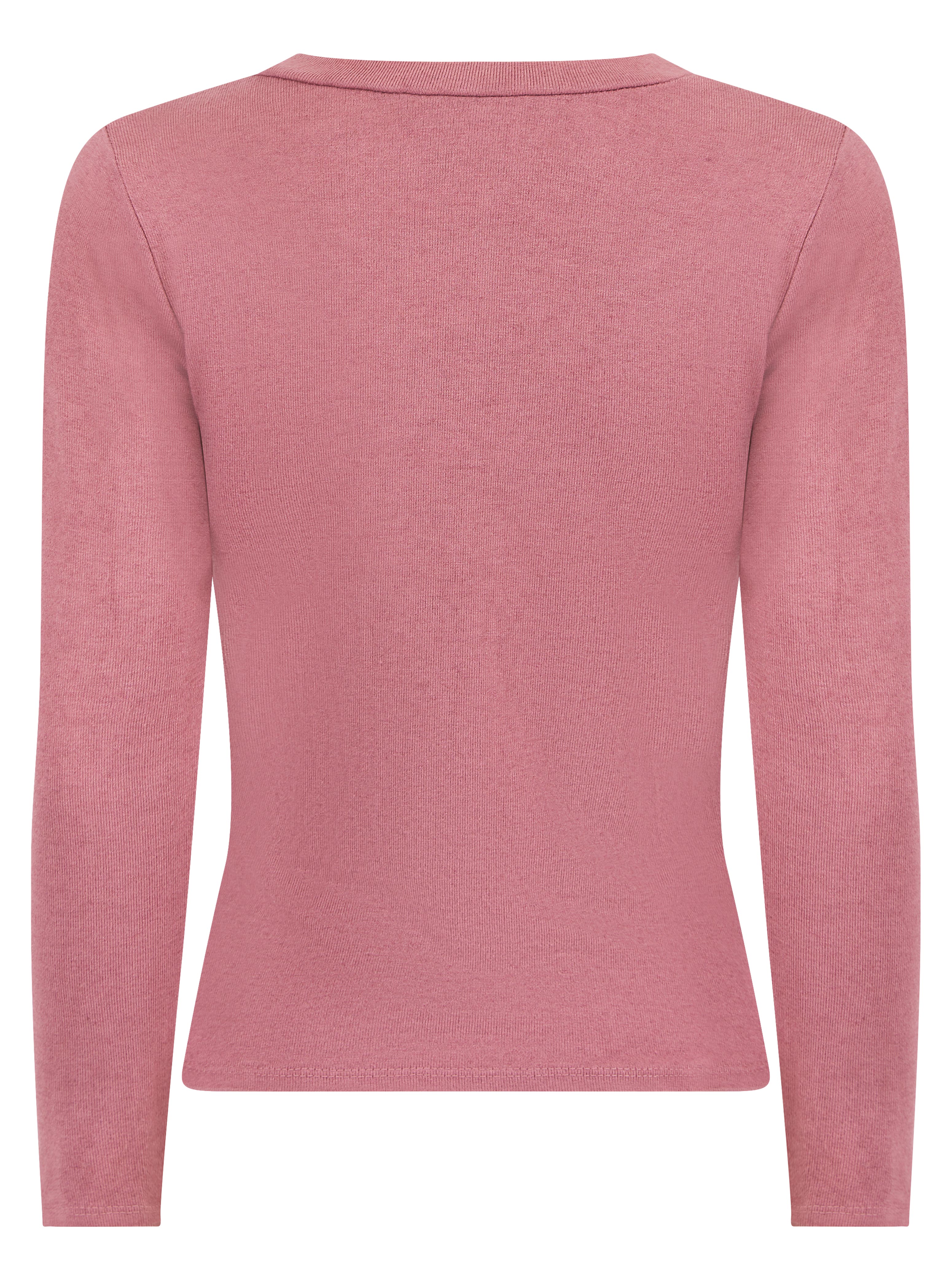 Twist Knitted Jumper Pink